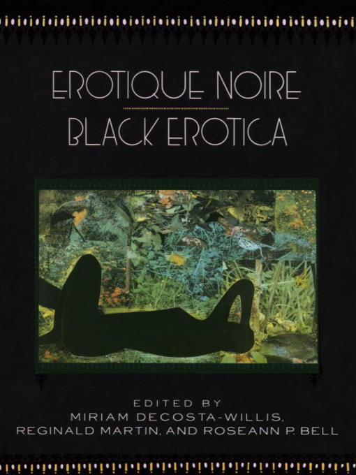 Title details for Erotique Noire/Black Erotica by Miriam Decosta-Willis - Wait list